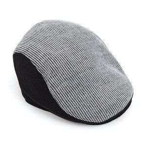 Flat Cap / Warm Hat - Black & Gray - Gender Neutral - Adult  S/M - NWT